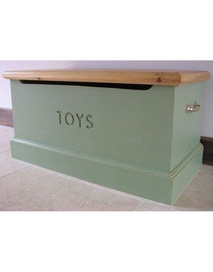 Toy box wooden 6