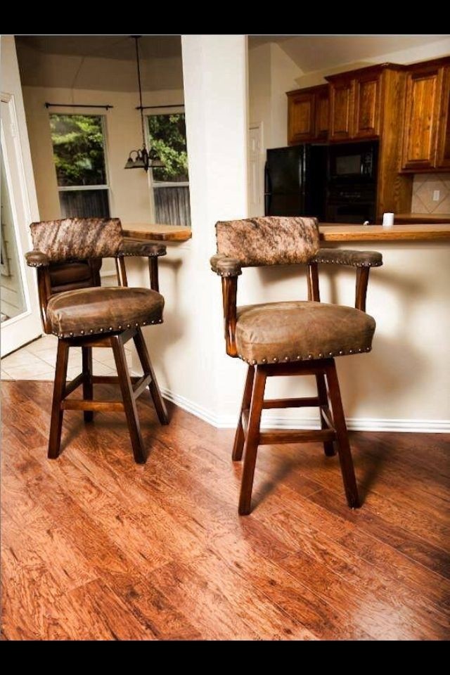 Western Leather Bar Stools Ideas on Foter