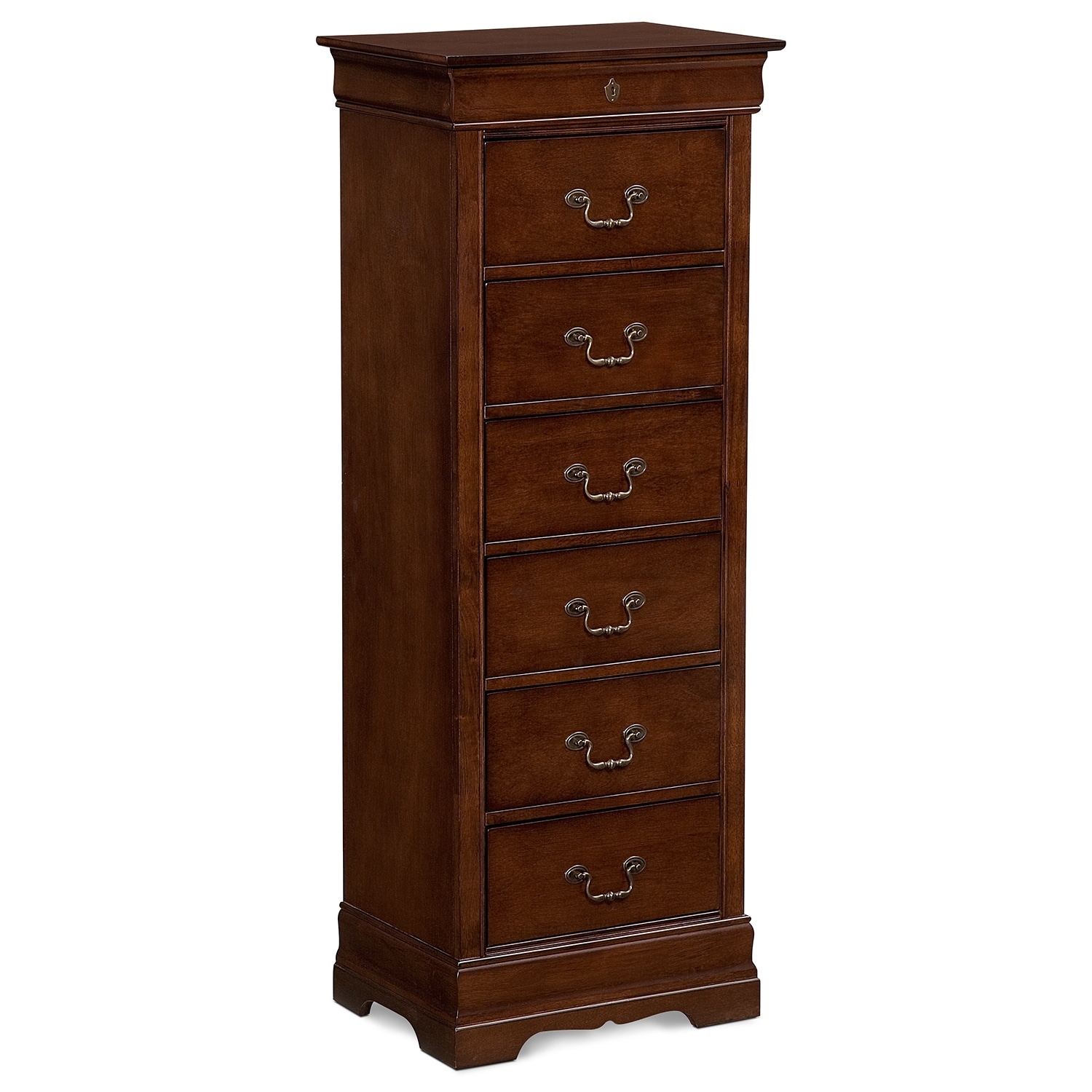Bedroom furniture neo classic cherry lingerie chest 1