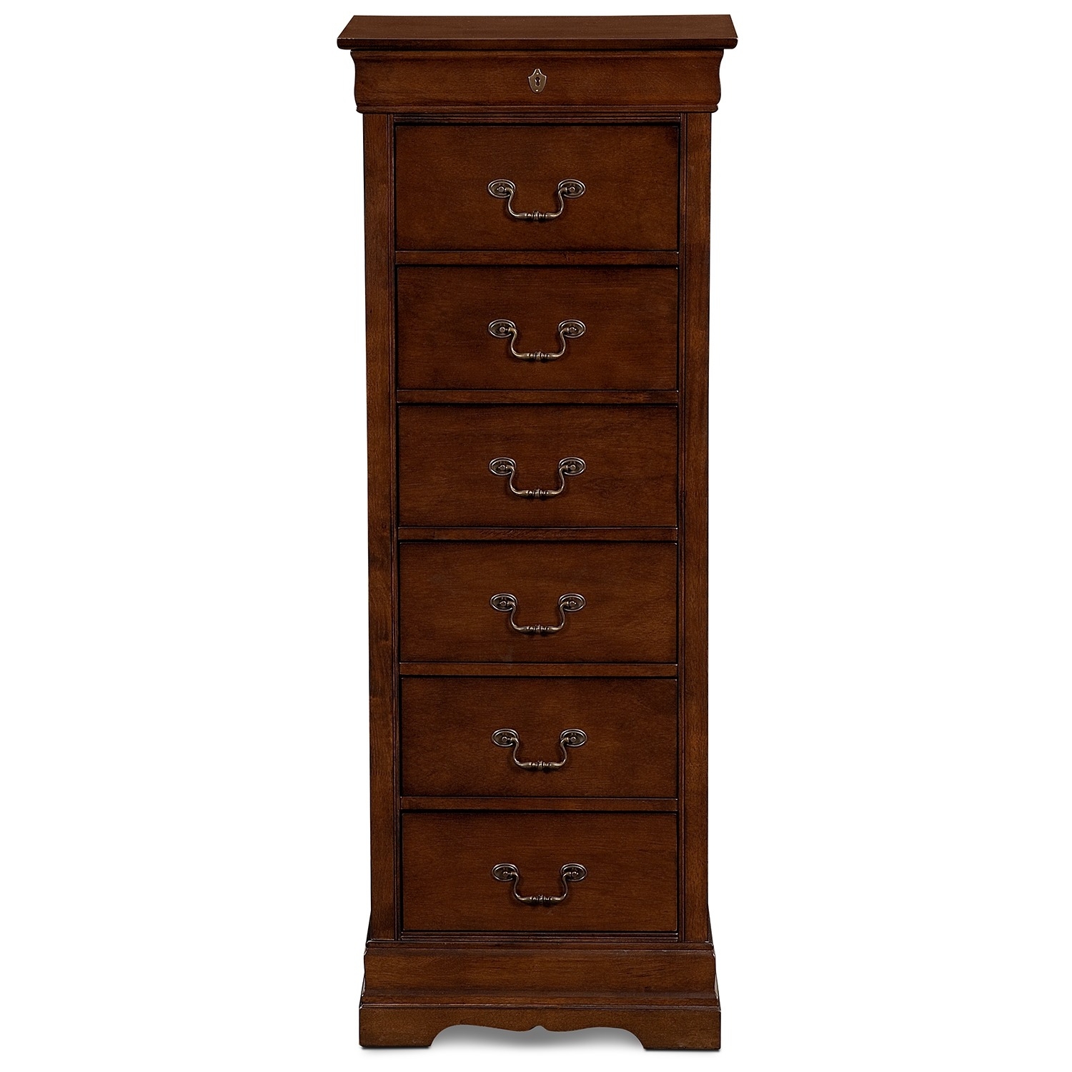 Bedroom furniture neo classic cherry lingerie chest
