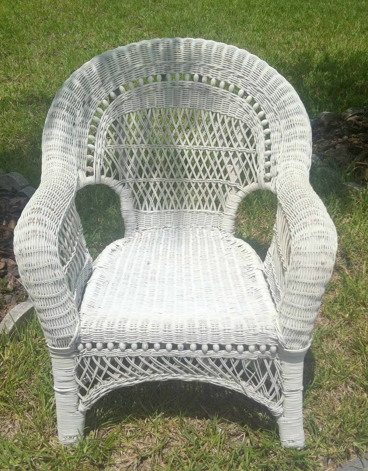 Small White Wicker Chair : Restaurant Style Patio Dolly Stacking Wicker