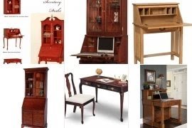 Cherry Secretary Desk With Hutch Ideas On Foter