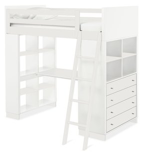 Loft Bed With Desk And Dresser Ideas On Foter