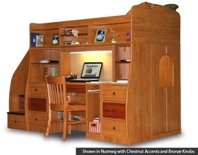 Loft Bed With Desk And Dresser Ideas On Foter