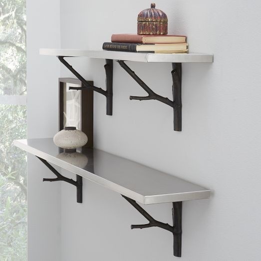 Stainless Steel Floating Shelves - Foter