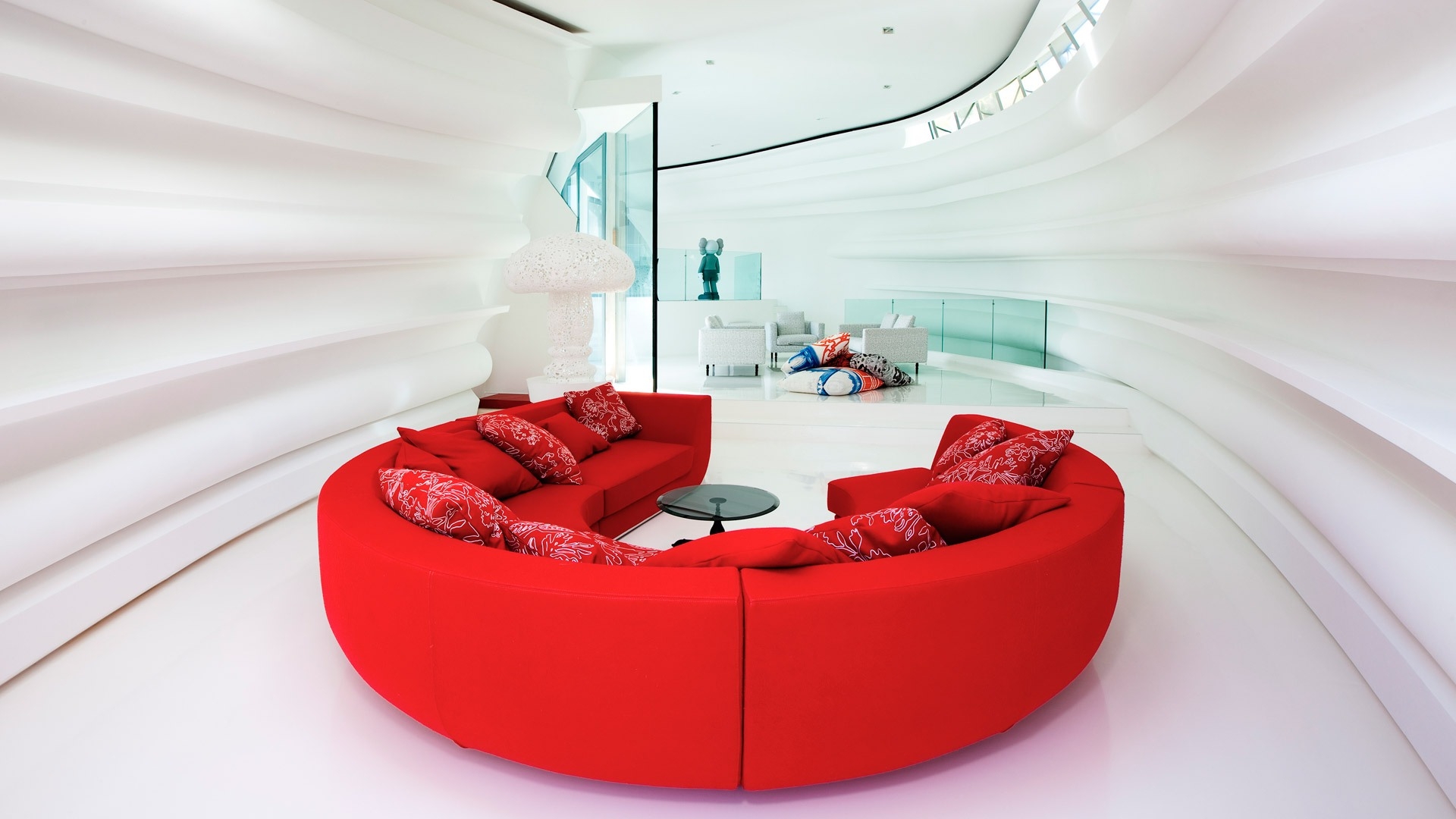 Round sectional sofas 7