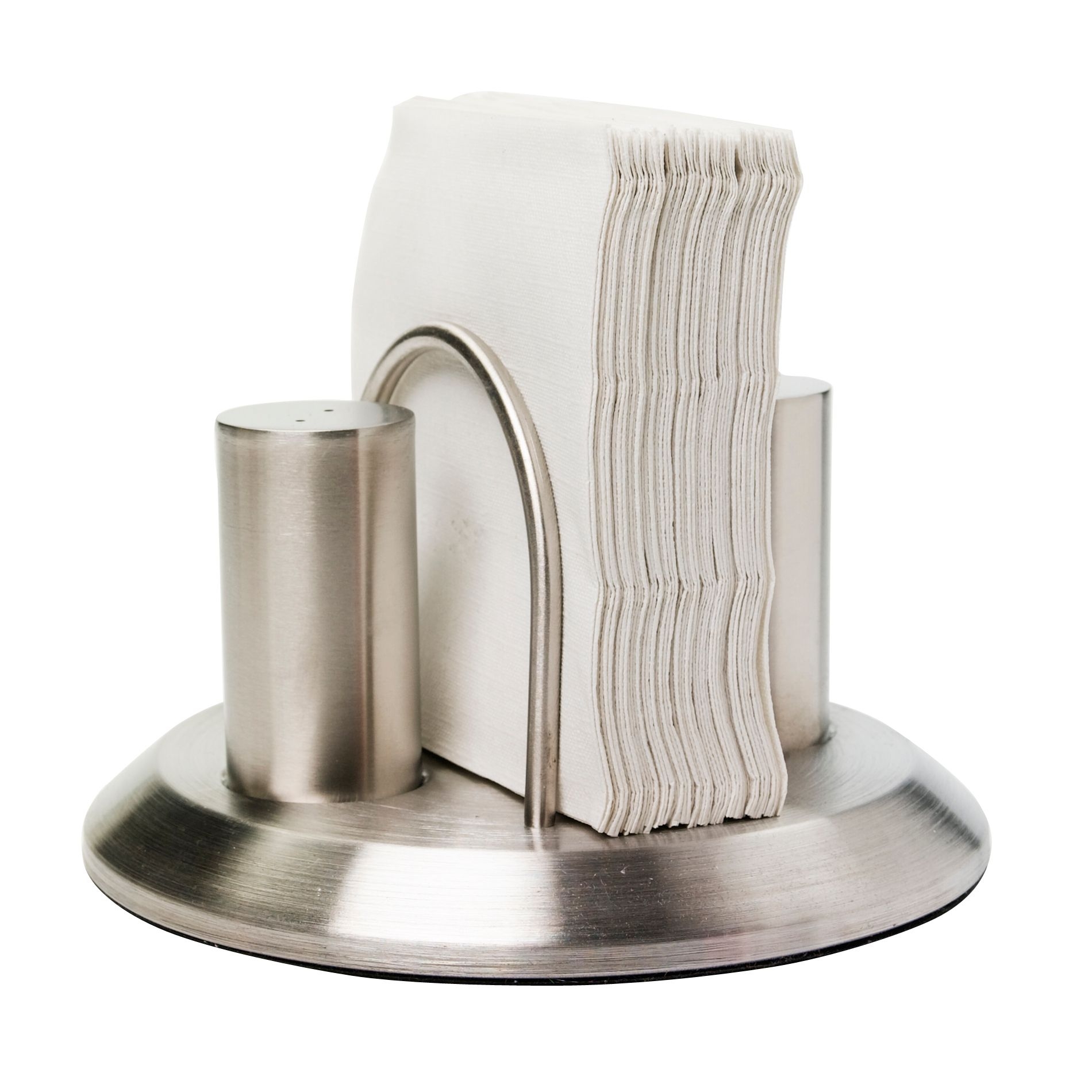 Napkin Holders for Kitchen Modern Stainless Steel Dinner Flat Paper Napkin Tray Silver 5.3x5.3 Inch Napkin Holder for Tables ver 5.3 x 5.3 Inch 