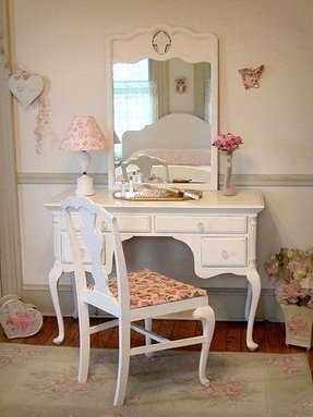 White Vanity Desk With Mirror Ideas On Foter