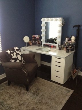 White Vanity Desk With Mirror Ideas On Foter