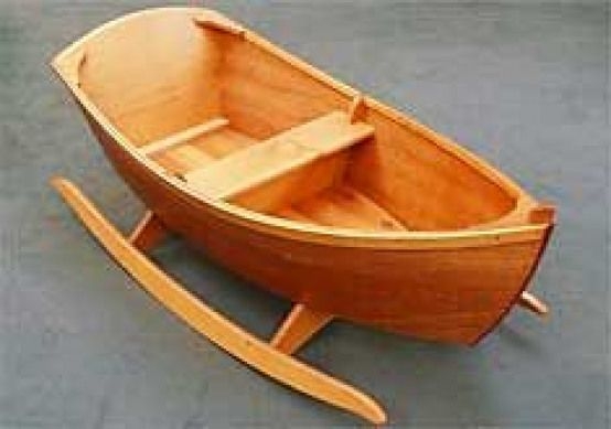 small wooden toy boat