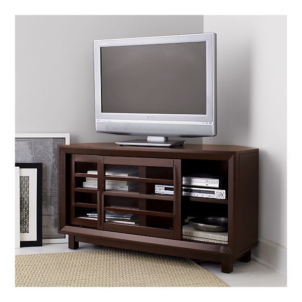 Corner Media Console - Foter