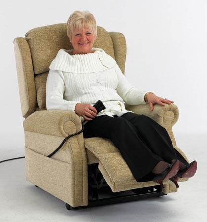 High seat chair for elderly
