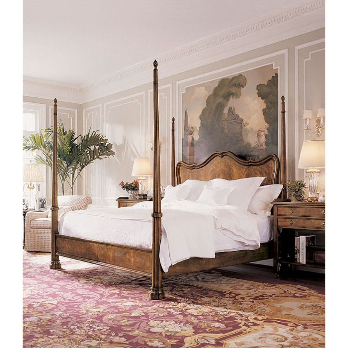 King size four poster bed 9