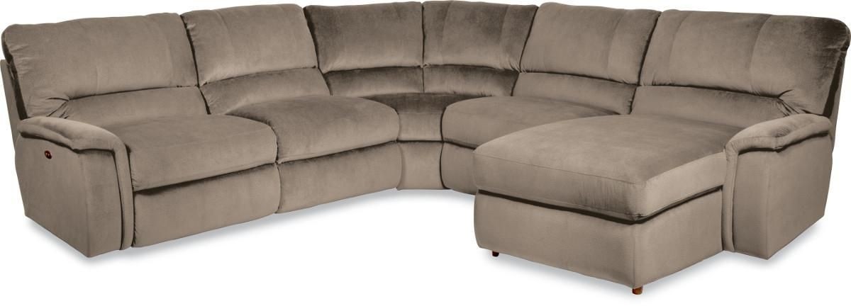 Sectional with reclining chaise