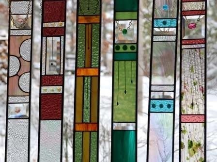 Stained glass window panels 1
