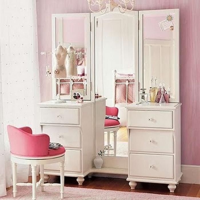 dressing table with full length mirror