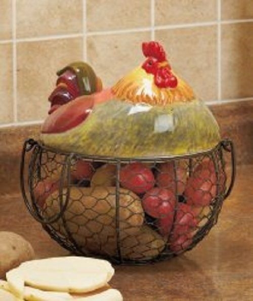 Vegetable storage basket