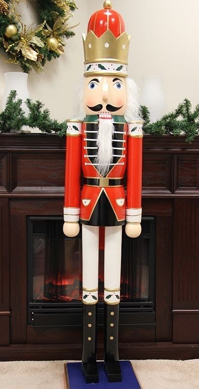 Wooden christmas nutcracker character nutcrackers at linens n things