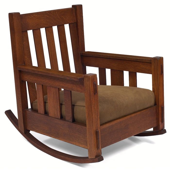 Wooden rocking chair for nursery 13