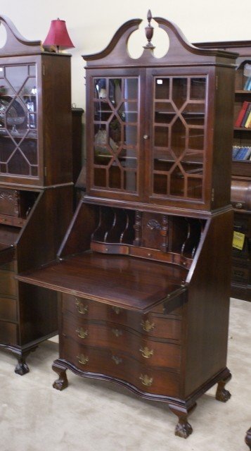 Furniture secretary desk cabinet