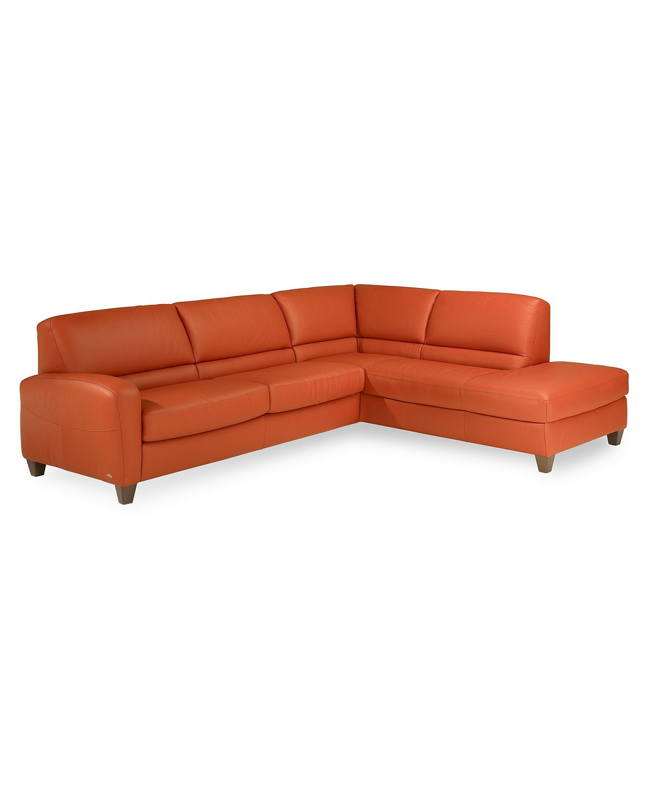 Leather sectional sleeper sofa