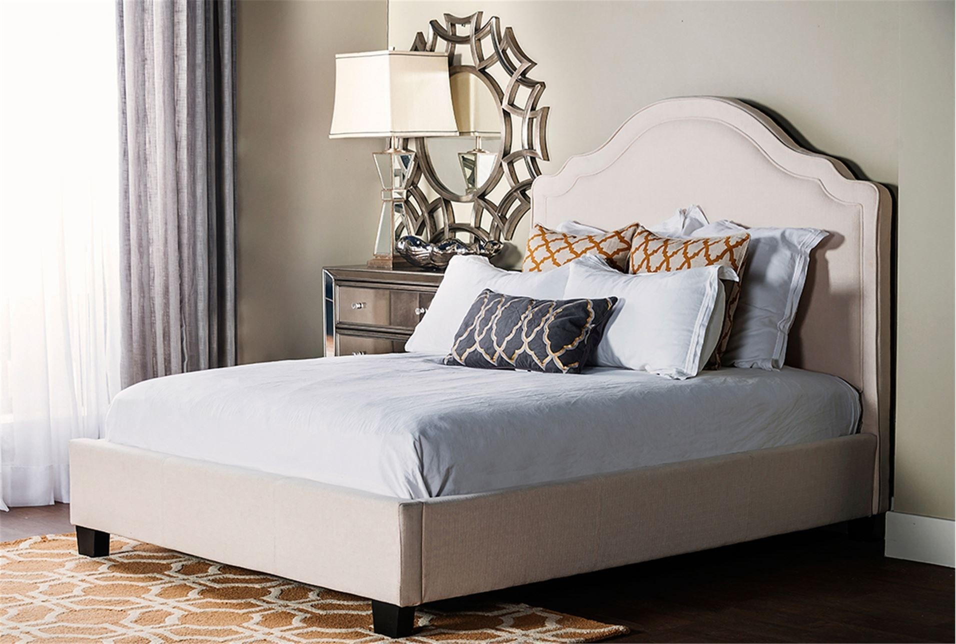 Low Headboard Queen Bed - Ideas on Foter