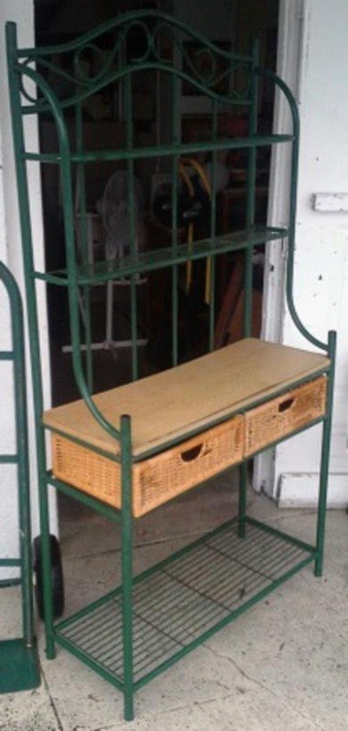 Metal And Wood Bakers Rack Ideas On Foter