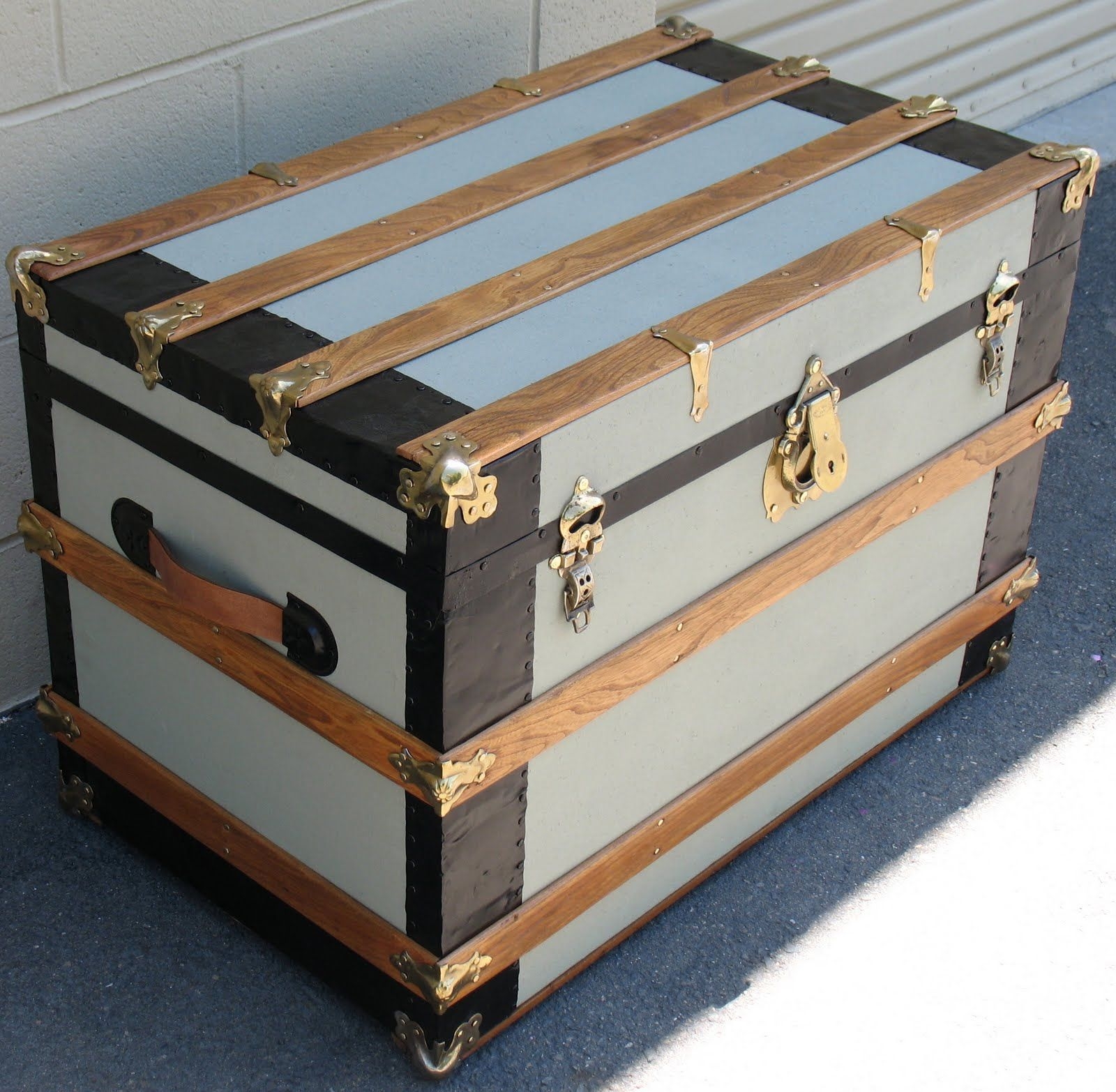 Modern Steamer Trunk - Ideas on Foter  Trunk furniture, Steamer trunk,  Modern storage