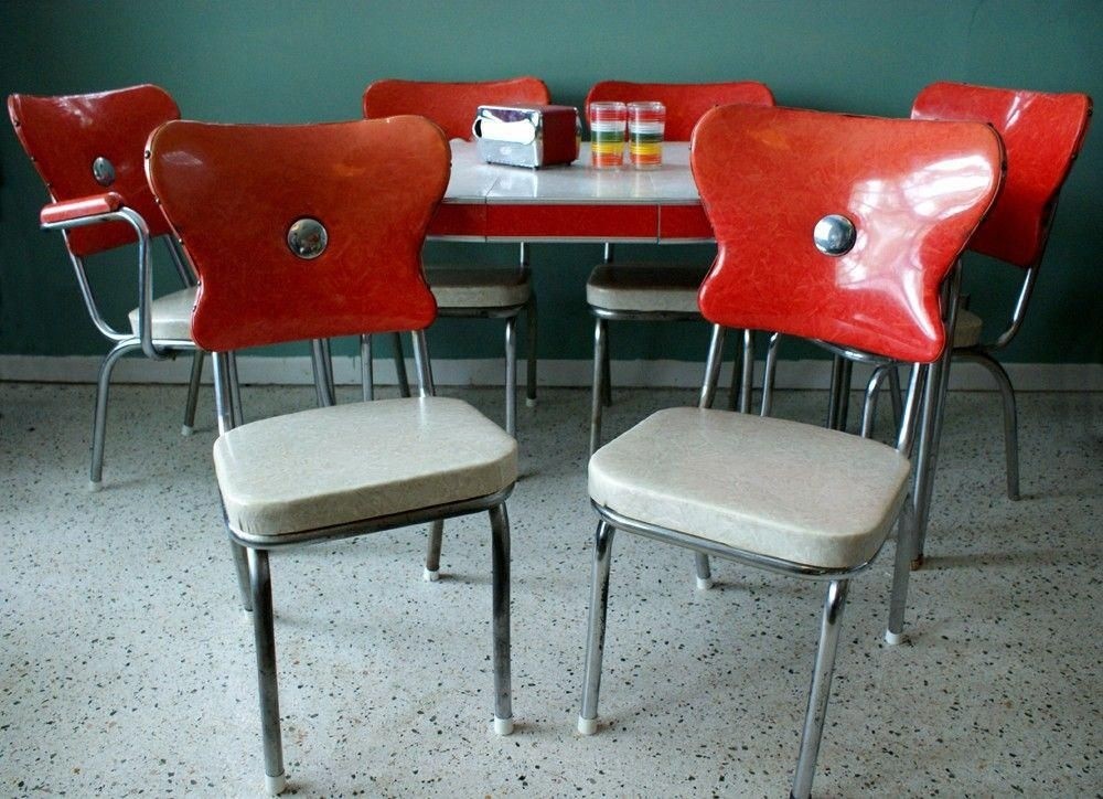 Photo gallery of the simple retro kitchen chairs 1