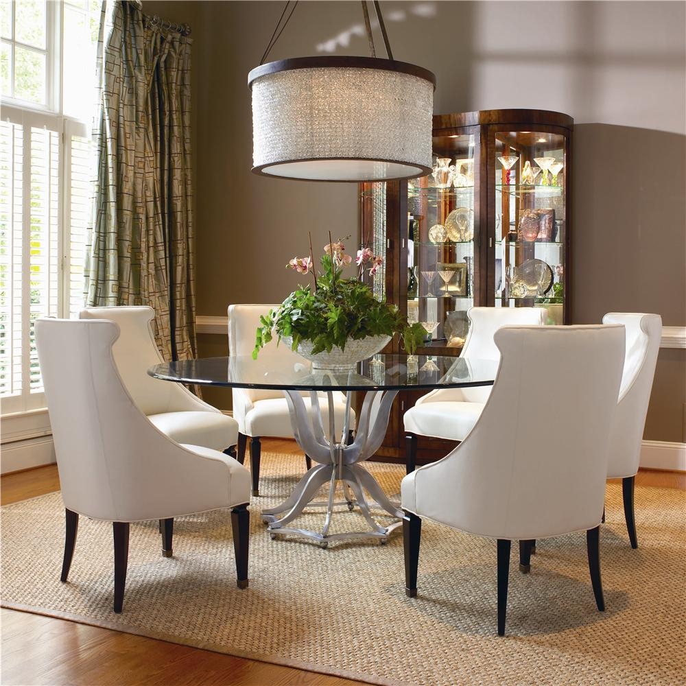 Round Glass Dining Room Table Sets Ideas on Foter