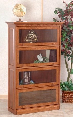 Wood Bookcase With Glass Doors - Ideas on Foter