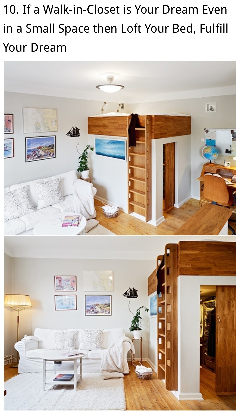 small bunk beds with storage