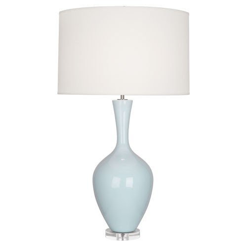 Blue glaze ceramic table lamp 32