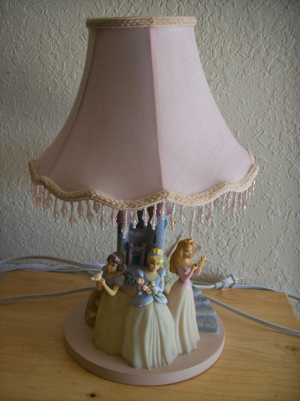 Disney princess store lamp with castle