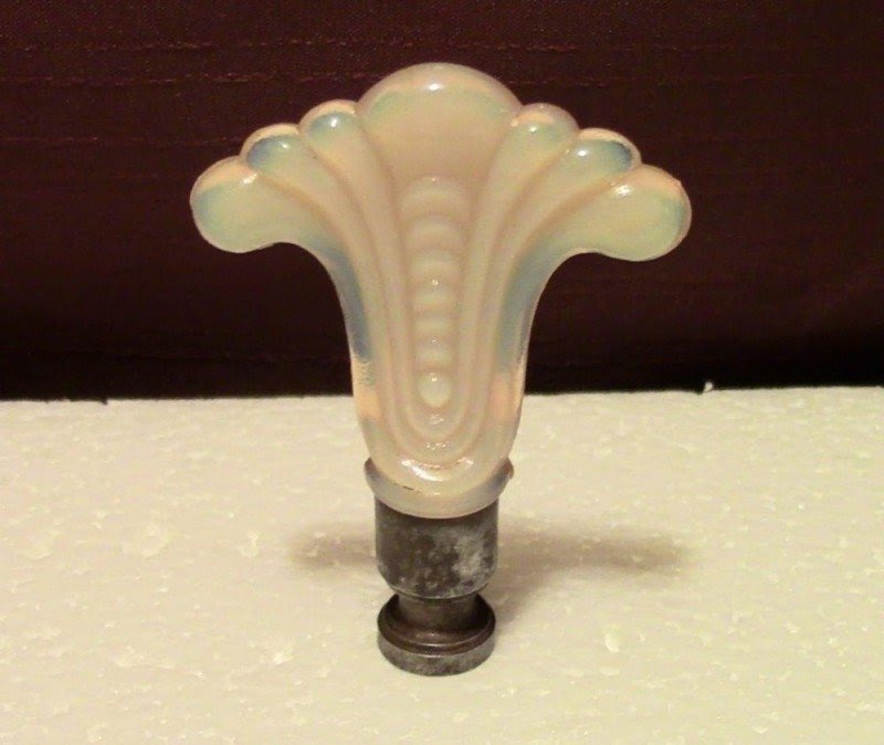 Glass lamp finials 1