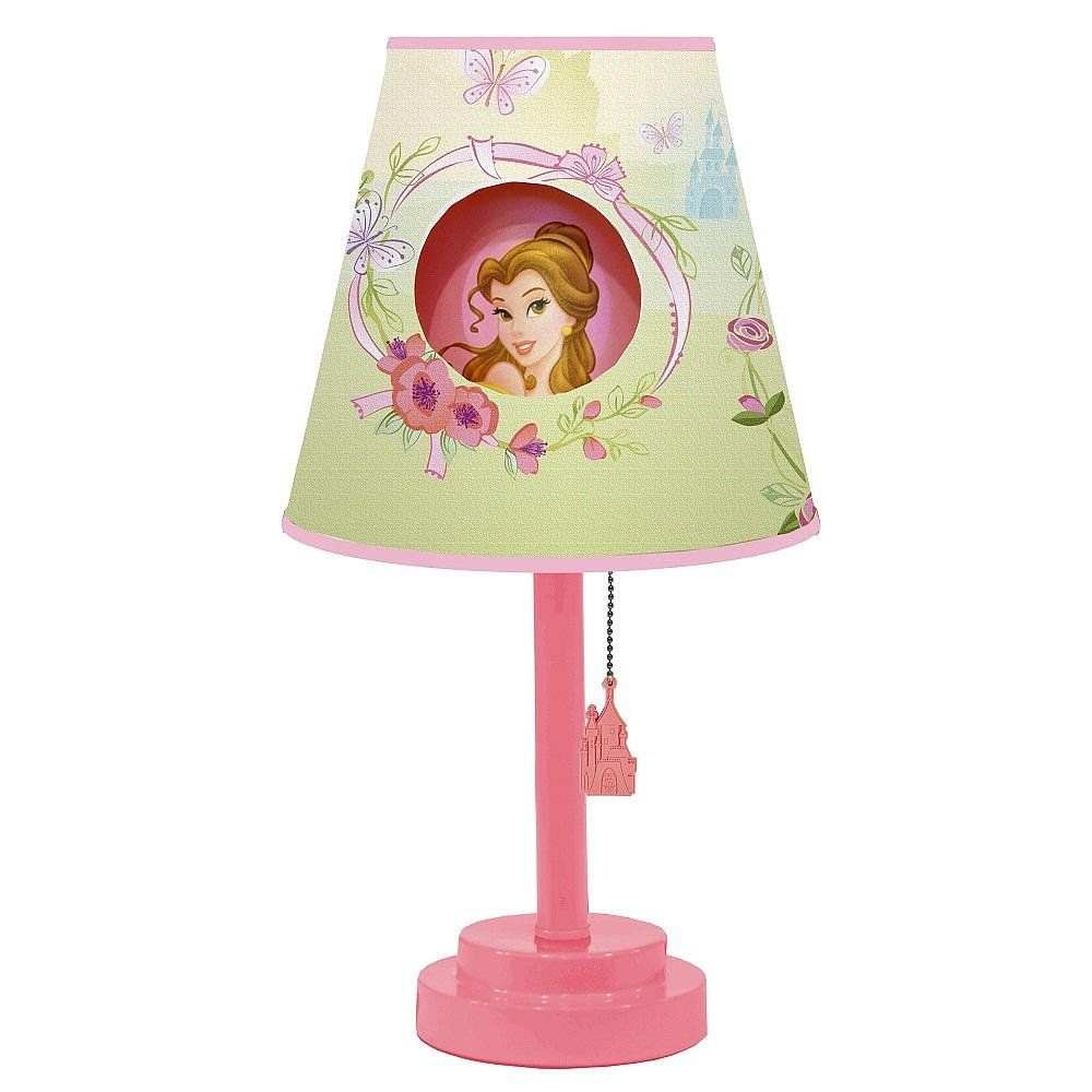 Pink deals princess lamp