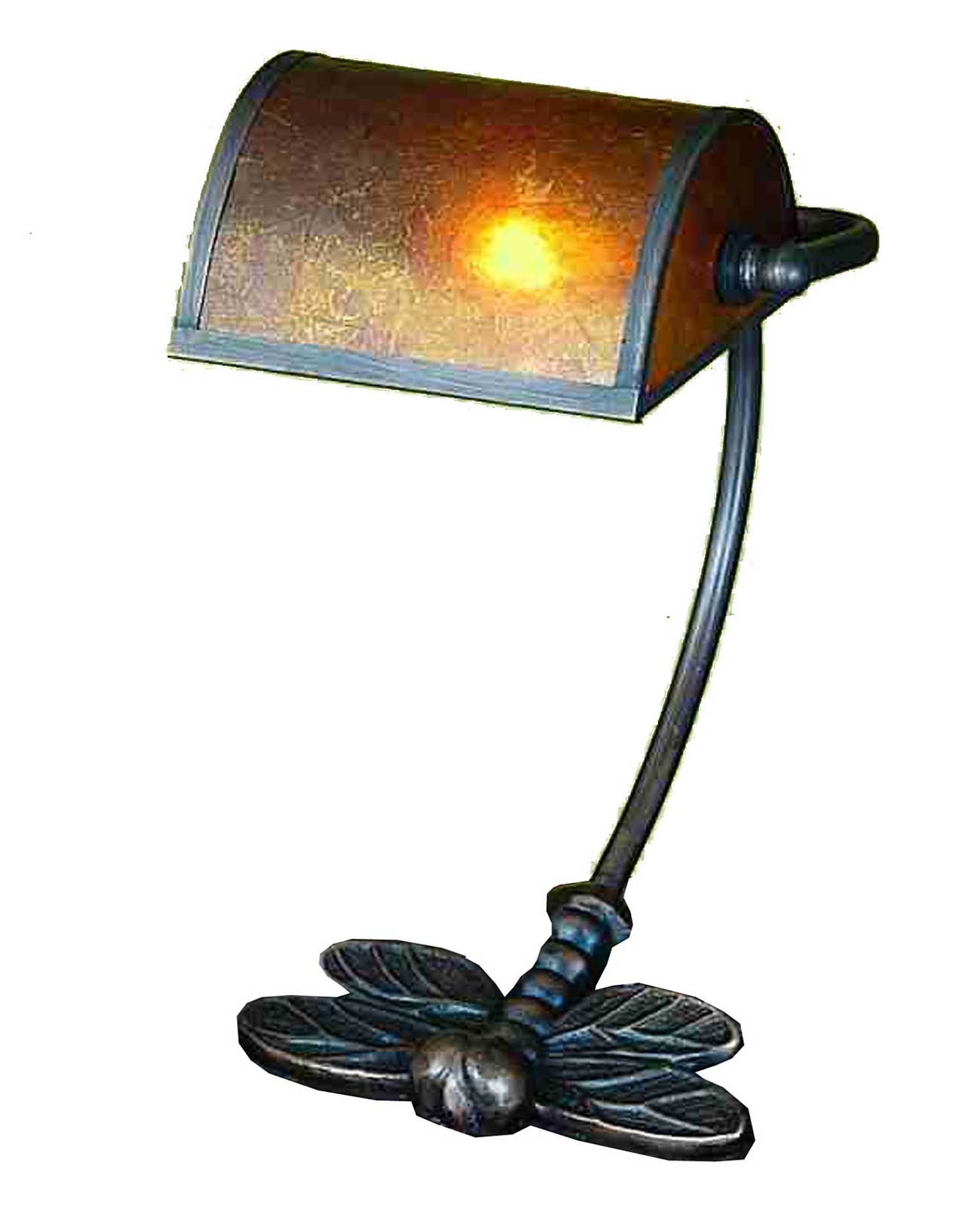 mini bankers lamp