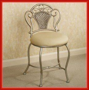 Vanity seat for bathroom uploaded by famous chairs design on