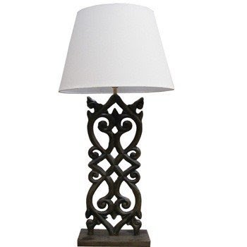 black cast iron table lamps