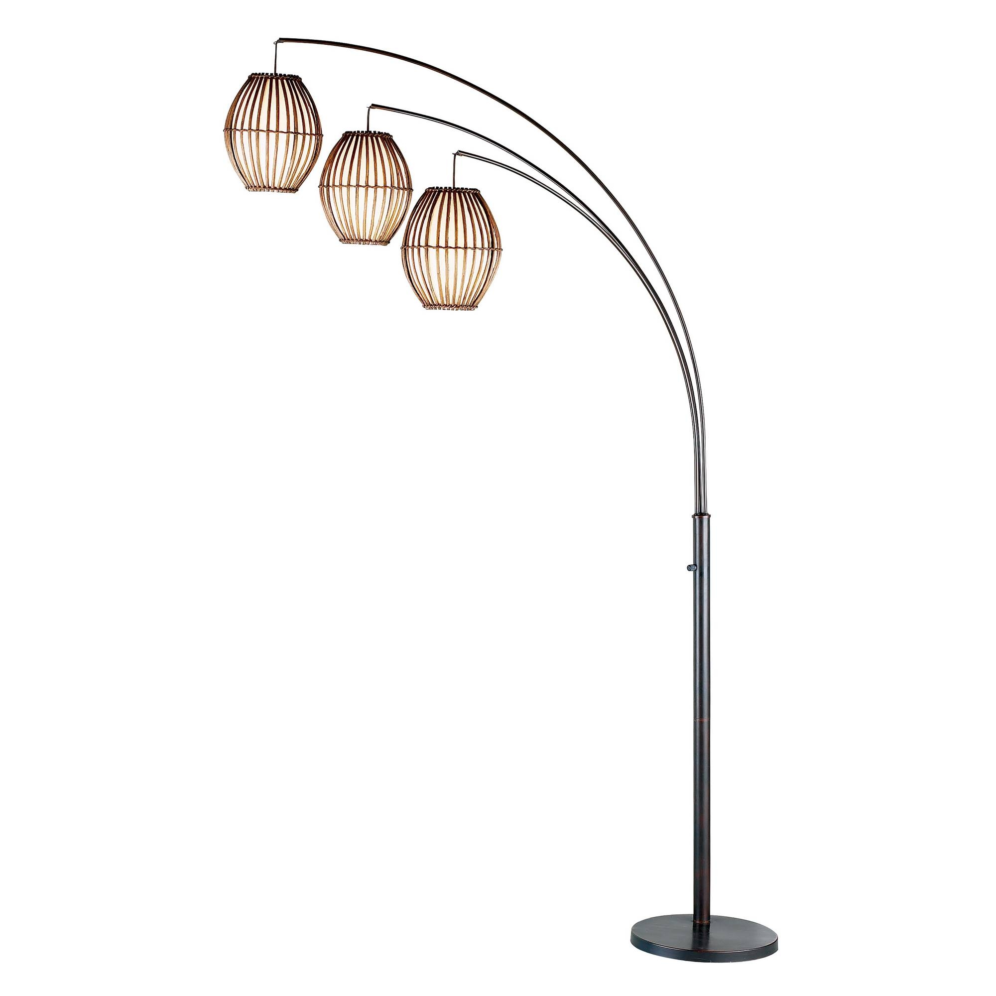 Adesso Maui Arched Floor Lamp