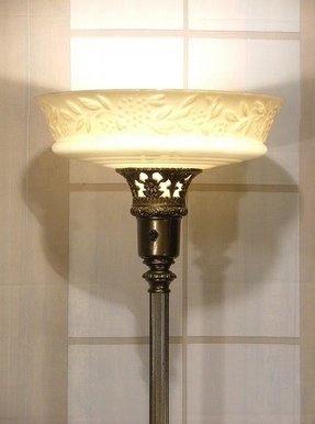 Antique Floor Lamps With Marble Base