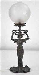 Art Nouveau Lady Lamp - Ideas on Foter