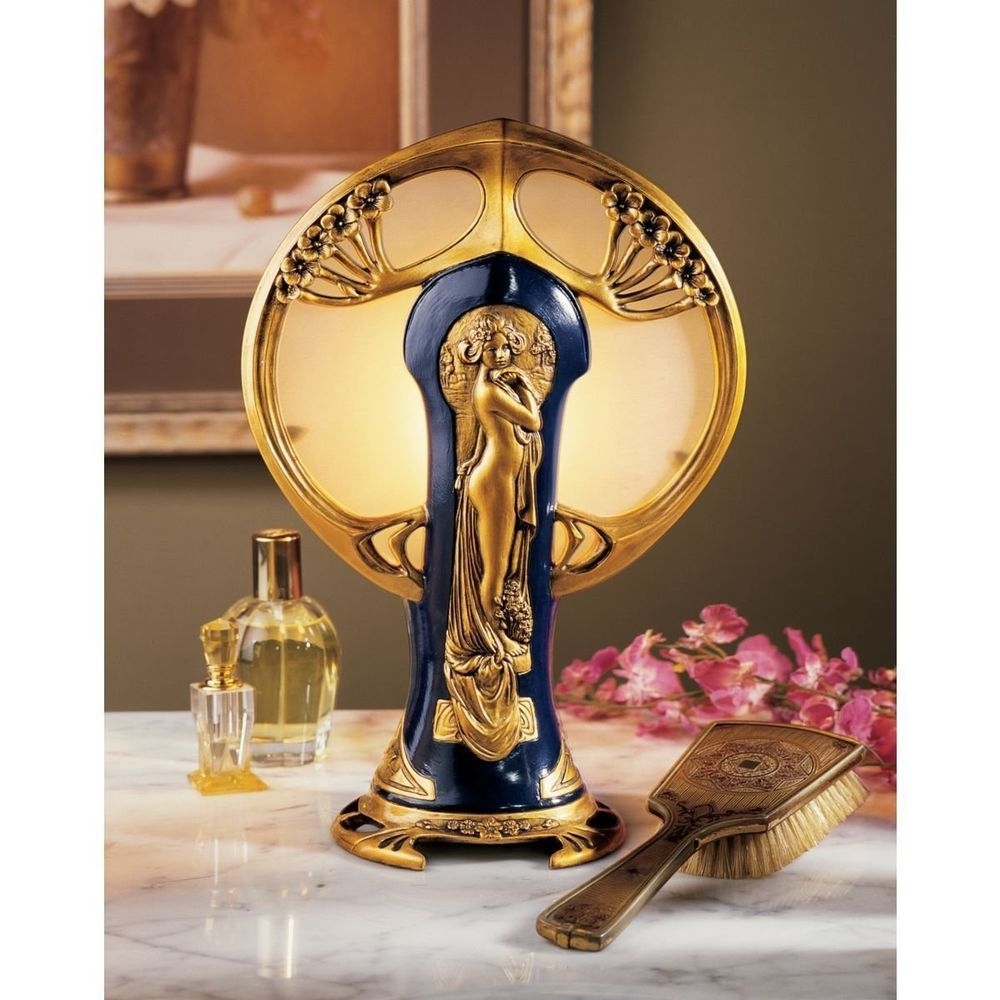 Art deals nouveau lampe