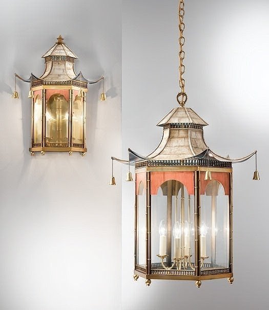 Asian hanging lamps