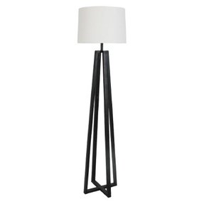 Black Metal Floor Lamp - Foter