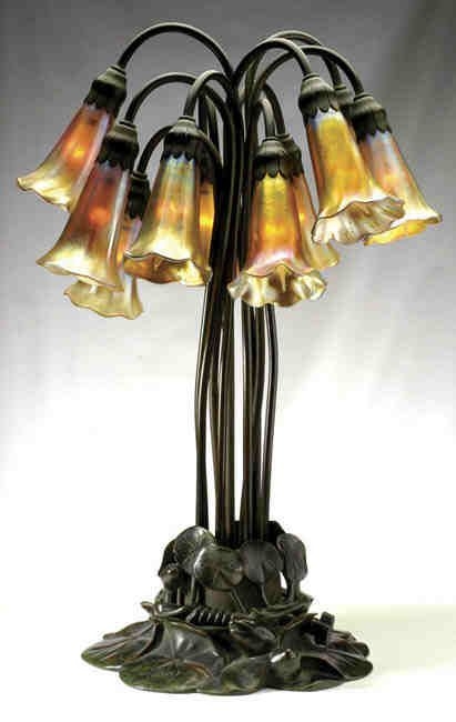 Lily tiffany table lamp 12