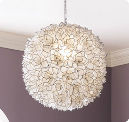 flower ceiling lamp shade