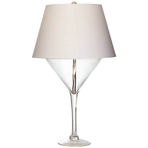 Martini glass lamp 4