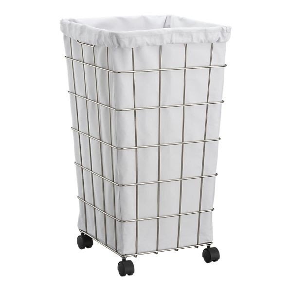 Metal laundry basket 6