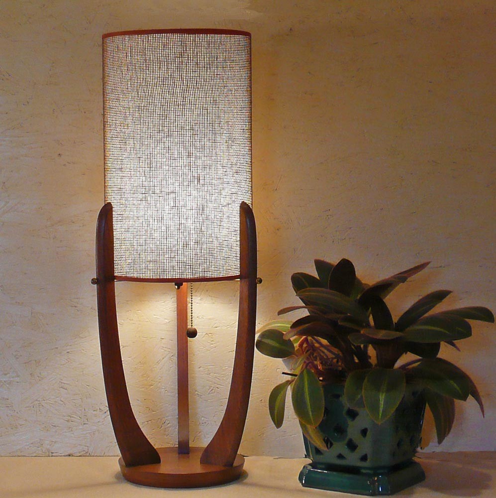 Small mid century store lamp